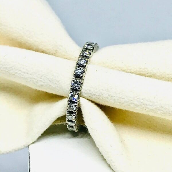 anello in oro bianco 18 carati con diamanti offerte d'oro gioielli torino