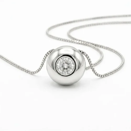 COLLANA ORO PUNTO LUCE RIF. RA11053B-404 (P)