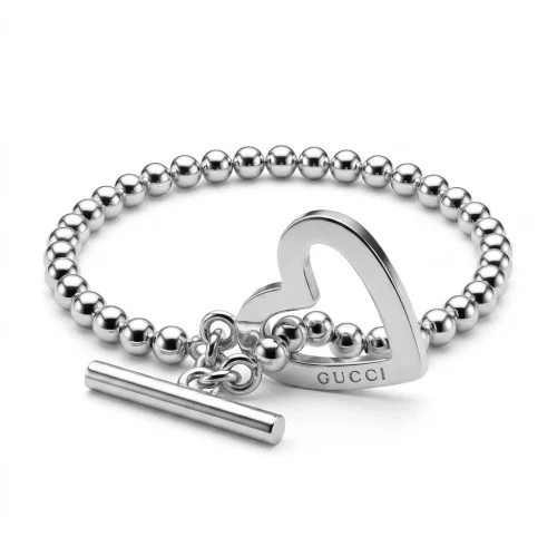 BRACCIALE ARGENTO GUCCI RA12580B - 2384