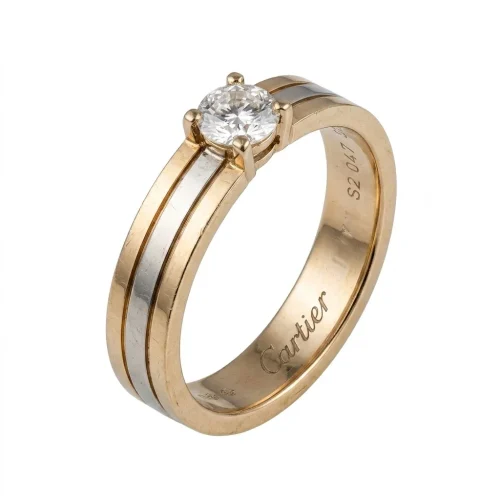 ANELLO ORO SOLITARIO CARTIER CE7109-9
