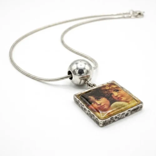 COLLANA ARGENTO FIORUCCI RIF. RA13304I - 439
