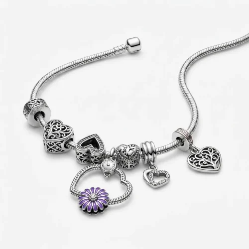 COLLANA ARGENTO PANDORA rif. RA13544C - 423