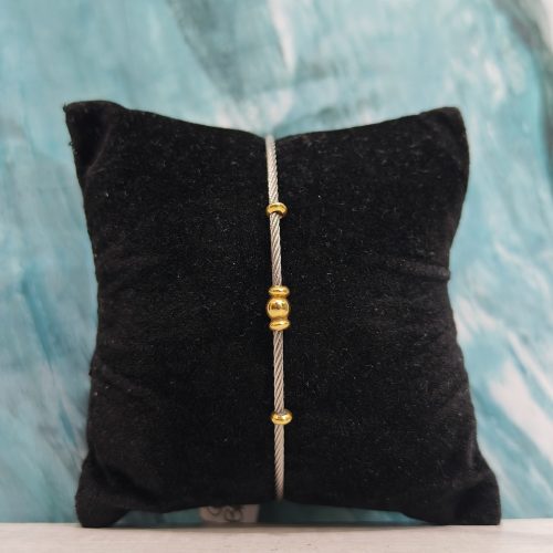 BRACCIALE ACCIAIO E ORO RIF. PR105A-250