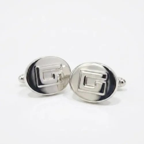 GEMELLI IN ARGENTO "GUCCI" RIF. PR96F-557 (P)