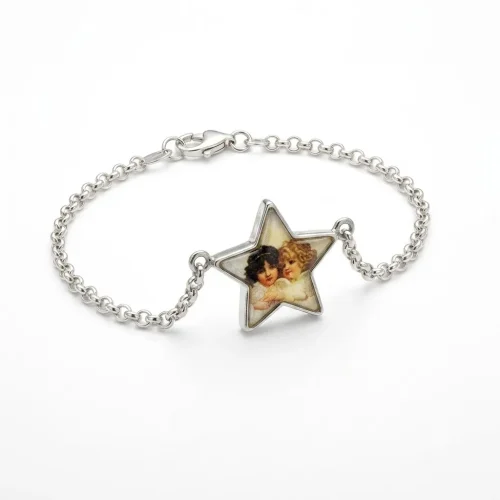 BRACCIALE ARGENTO "FIORUCCI" RIF. RA13304D - 215