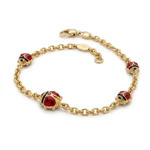 BRACCIALE COCCINELLE ORO RA14417B-205