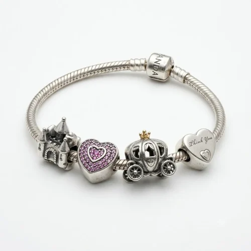 BRACCIALE "PANDORA" ARGENTO RIF. CE9128C-240