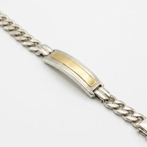 BRACCIALE UOMO ORO E ARGENTO RIF. RA13296Z-201 (P)