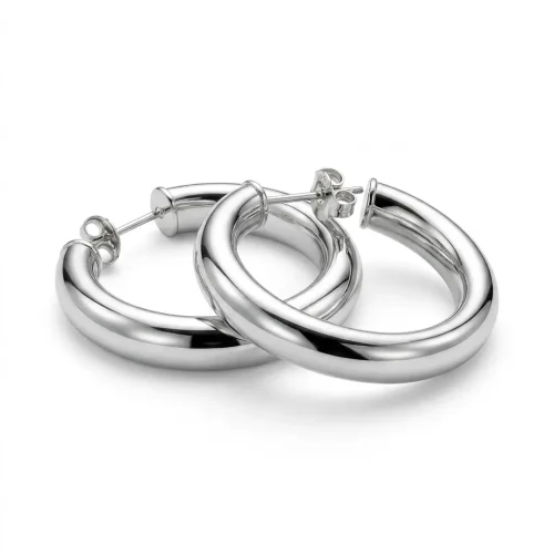 ORECCHINI CERCHIO ARGENTO RIF. CE9128M-479 (P)