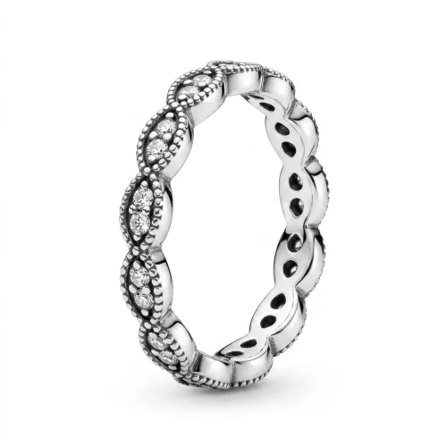 ANELLO "PANDORA" ARGENTO RIF. RA3947D - 35