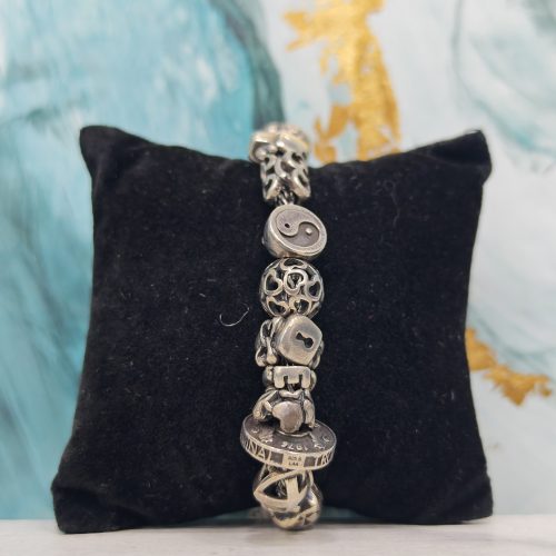 BRACCIALE TROLLBEADS ARGENTO RIF RA13603A-2172