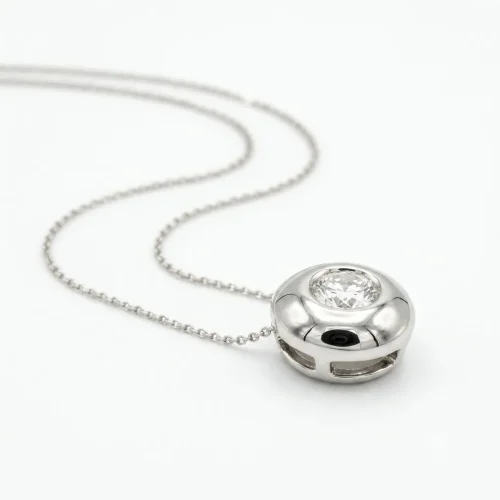 COLLANA ORO PUNTO LUCE RIF. RA10487B