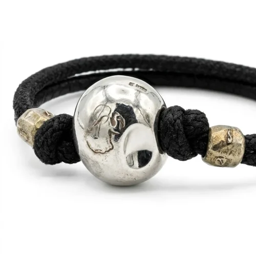 BRACCIALE CORDINO DODO NERO PR452-775 (P)