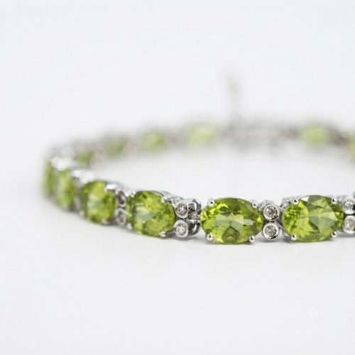 BRACCIALE TENNIS OLIVINA PR888-1663 (P)