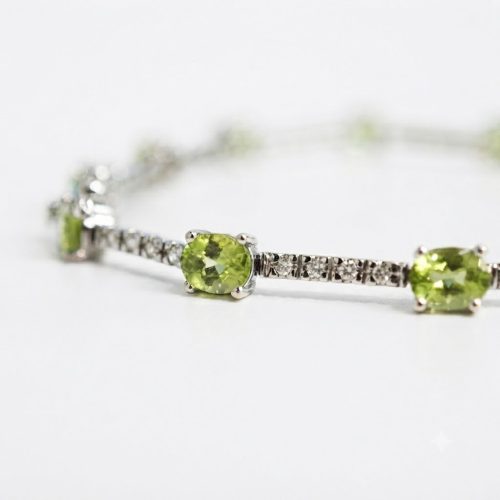 BRACCIALE TENNIS OLIVINA PR888-1665 (P)