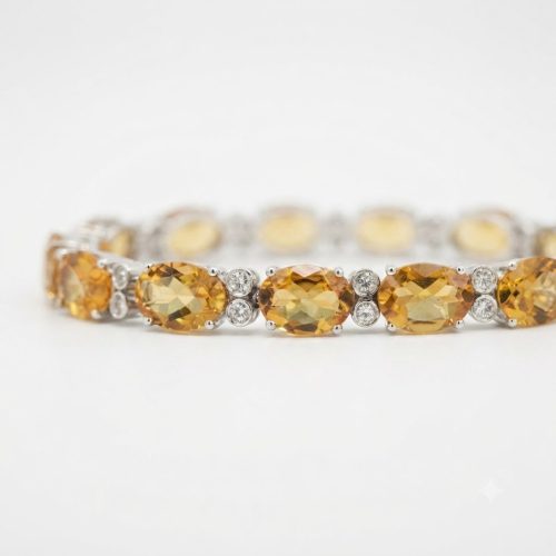 BRACCIALE TENNIS QUARZO CITRINO PR888-1662 (P)