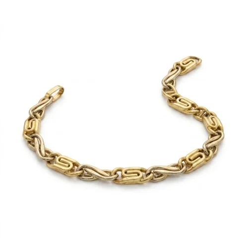 BRACCIALE DUE ORI UOMO PR998-1848 (P)