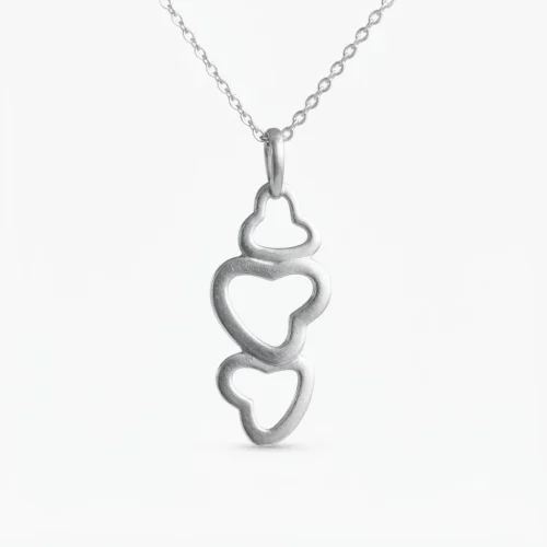 COLLANA CON CUORI PR991-1807 (P)