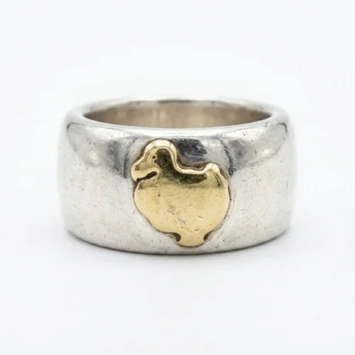 ANELLO DODO CON SIGILLO IN ORO PR859-1550 (P)