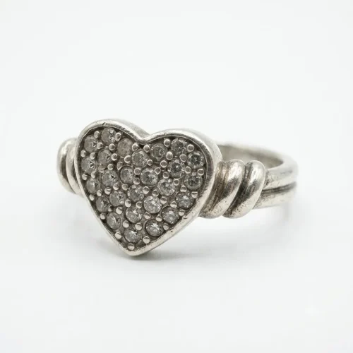 ANELLO CUORE ARGENTO RA463-2703