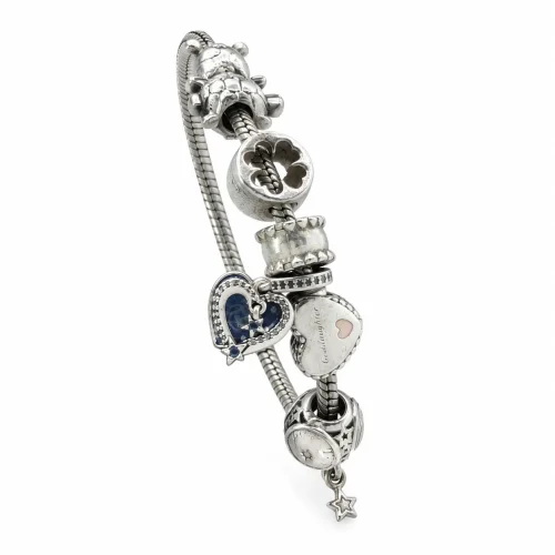 BRACCIALE COMPLETO PANDORA ARGENTO RA128-2701