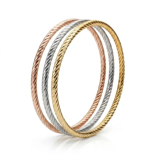BRACCIALI RIGIDI ARGENTO PR538-2411