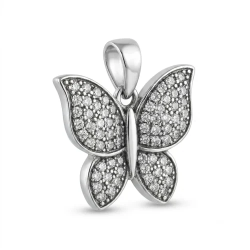 CIONDOLO FARFALLA ARGENTO RA16087-2659