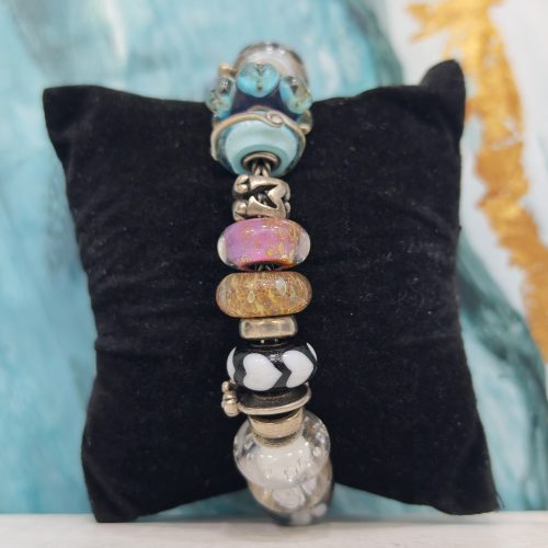 BRACCIALE TROLLBEADS COMPLETO ARGENTO RA15271-2173