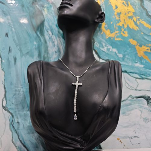 COLLANA CROCE ARGENTO RA16119-2678