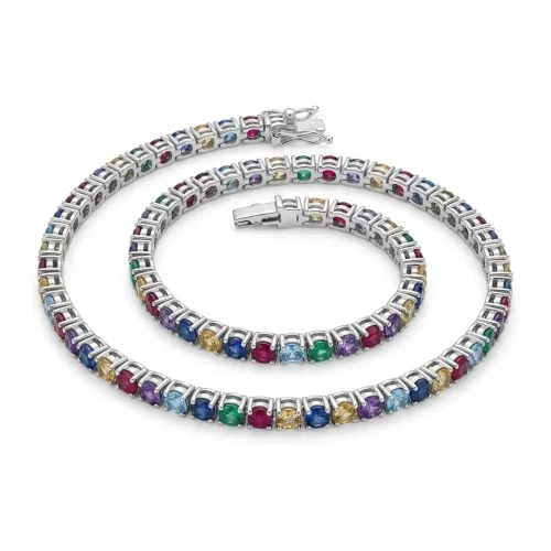 TENNIS COLORATO ARGENTO RA16119-2676