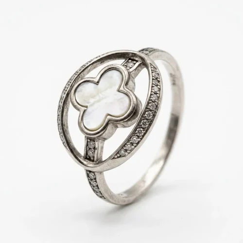 ANELLO FIORE ARGENTO PR129-2652