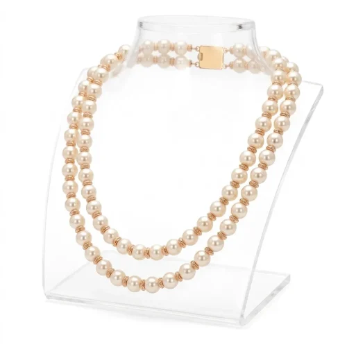 COLLANA ORO E PERLE RIF PR520-3065 (P)