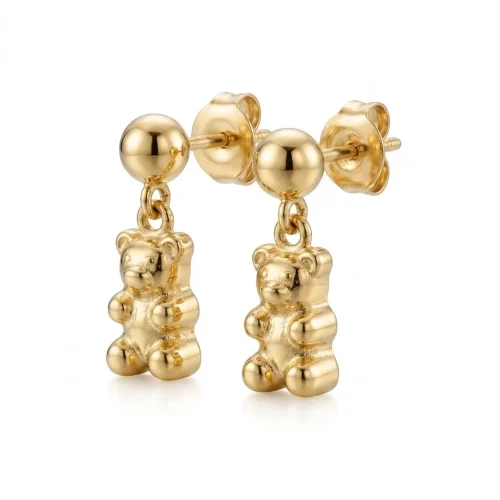 ORECCHINI ORSO ORO PR564-3230 (P)