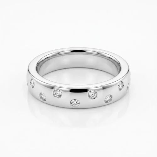 ANELLO ORO BIANCO DIAMANTI PR698-3571(P)