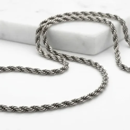 COLLANA ORO BIANCO PR723-3462 (P)