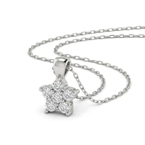 COLLANA CIONDOLO STELLA ORO PR746-3580 (P)