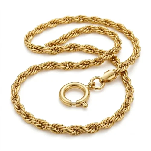 COLLANA TORCHON ORO PR752-3589 (P)