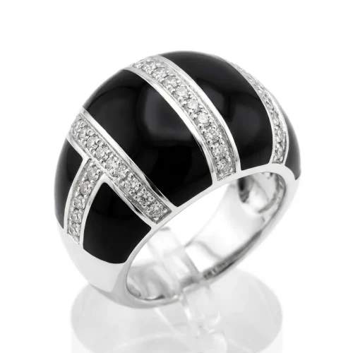 ANELLO IN ARGENTO SMALTATO PR837-3661 (P)