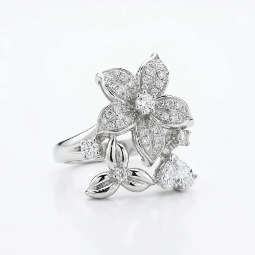 ANELLO ARGENTO FIORI PR837-3668 (P)