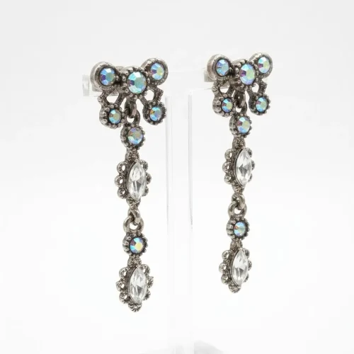 ORECCHINI PENDENTI ARGENTO PR837-3672 (P)