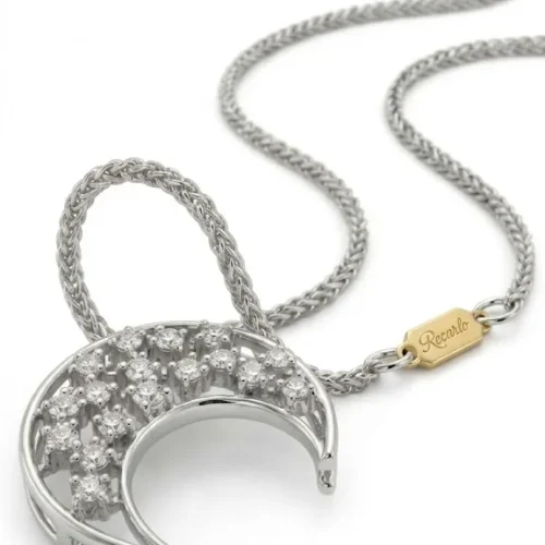 COLLANA ORO BIANCO RECARLO RIF RA1533-5055 (R)