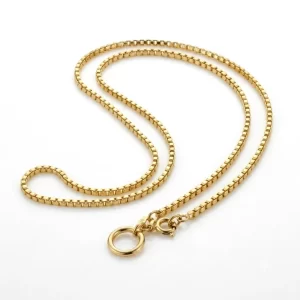 Collana catena maglia veneziana in Oro Giallo 18kt