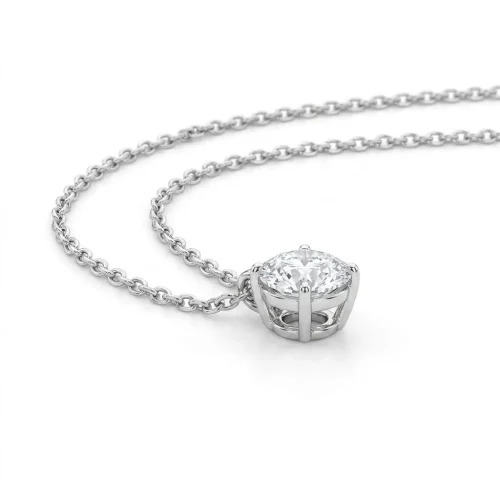 COLLANA CON DIAMANTE RIF PR520-3060 (P)